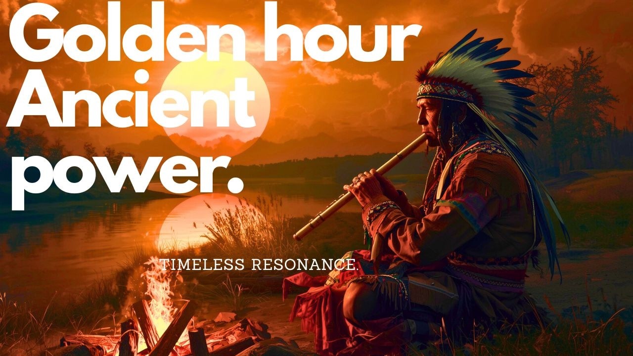 SOUL OF THE SUN 🌅 | Powerful Native American Flute Healing | Deep Stress Relief & Sacred River Fire