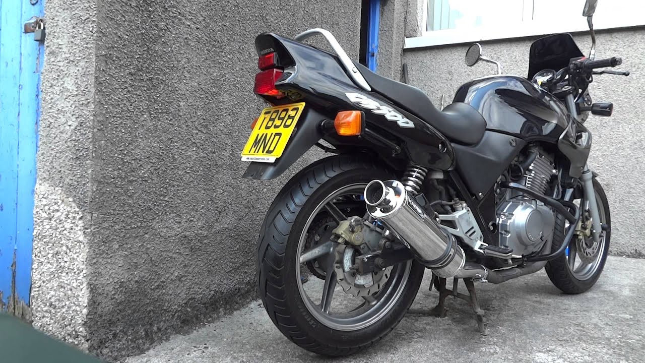 Honda cb500 Hawk exhaust without baffle