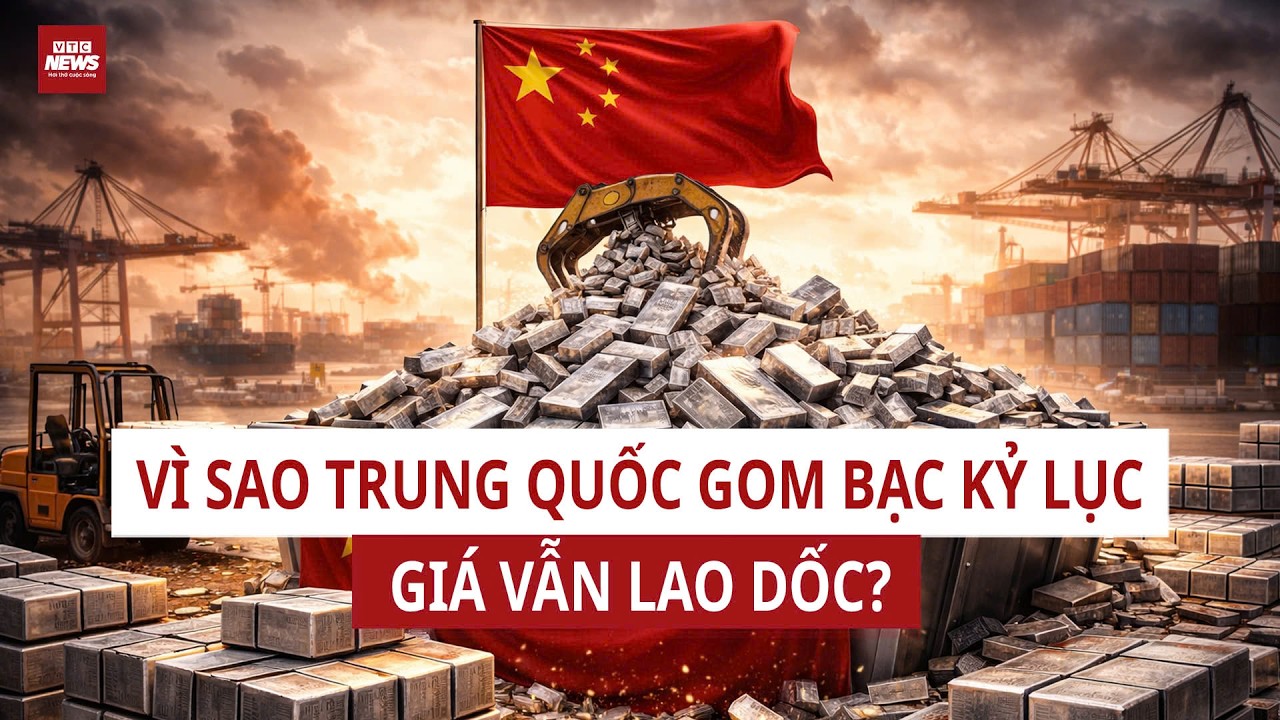 KỲ LẠ: Trung Quốc gom bạc kỷ lục, gi&aacute; vẫn lao dốc, c&oacute; n&ecirc;n mua bạc l&uacute;c n&agrave;y? | VTC News