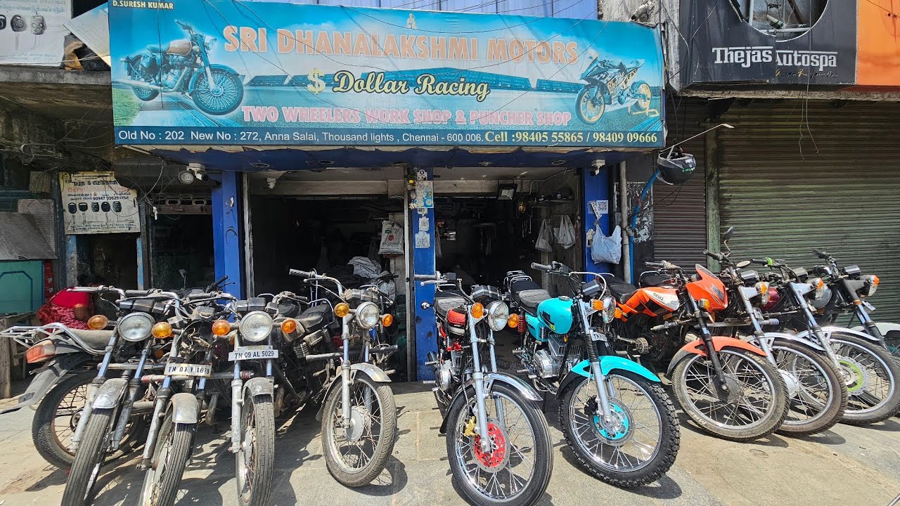YAMAHA RX100 RX135 & RXZ SALES,SERVICE & RESTORATION SHOP IN CHENNAI🏍💝💯| DOLLAR RACING | ARK Diaries