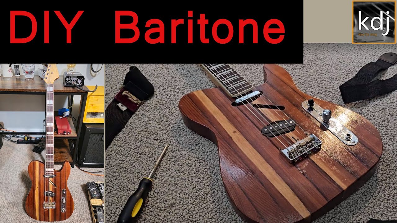 DIY Baritone Guitar Build - 30