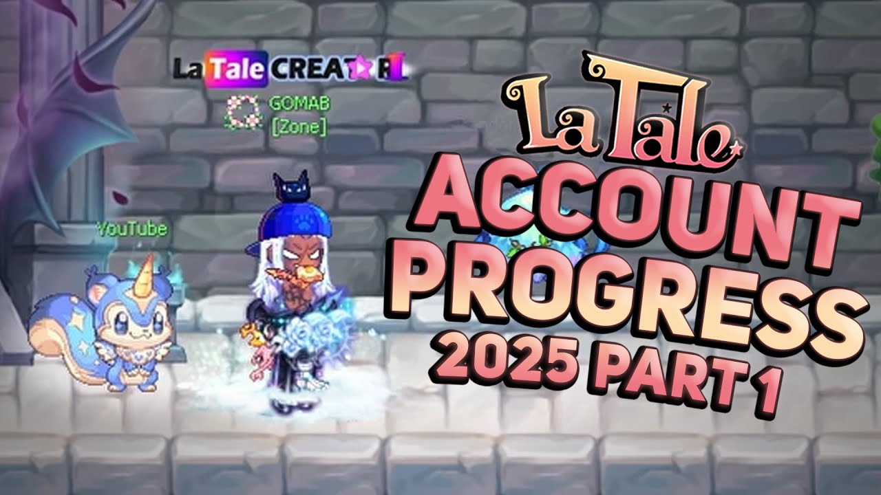 LaTale Account Progress Explained pt. 1 - Gear & Stats