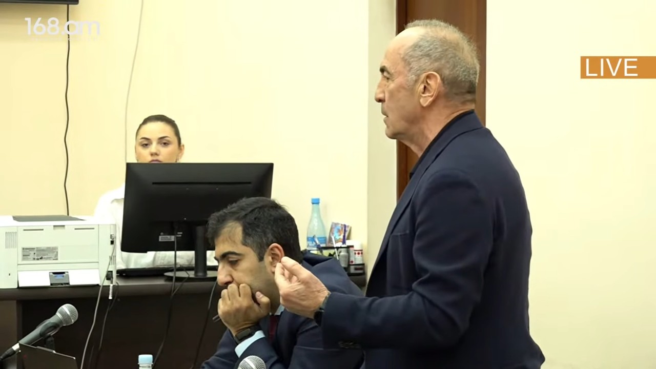 Ես հիմա նստած պիտի նայեմ մի մարդու, ով մասնակից է իմ ապօրինի կալանքին. Ռոբերտ Քոչարյան
