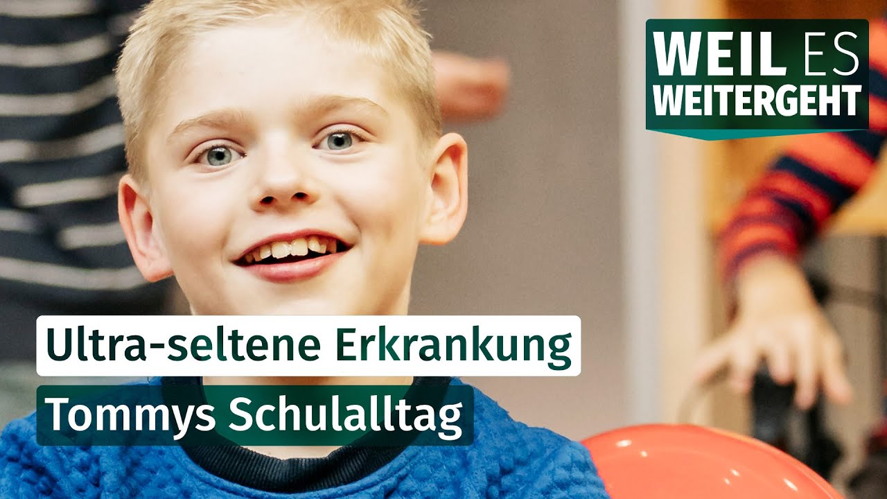 Ultra-seltene Erkrankung: Tommys Schulalltag