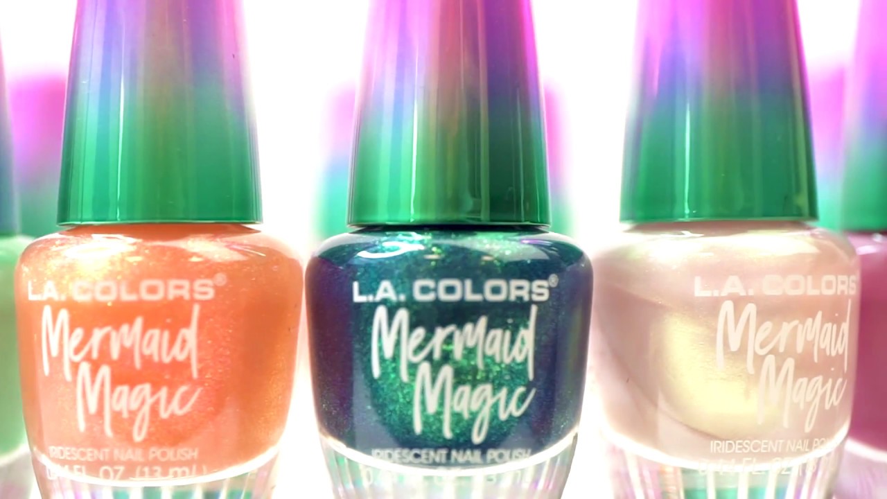 L.A. COLORS MERMAID MAGIC NAIL POLISH