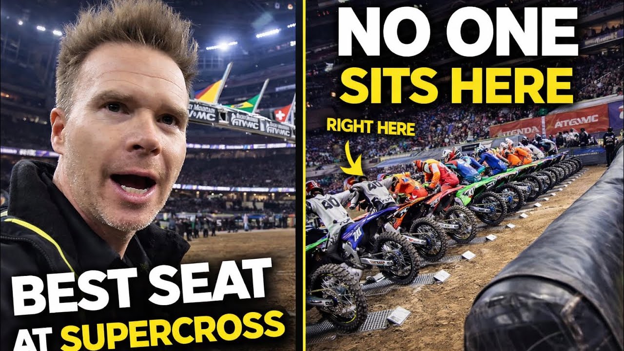 Houston Supercross From the Best Seat in the Stadium