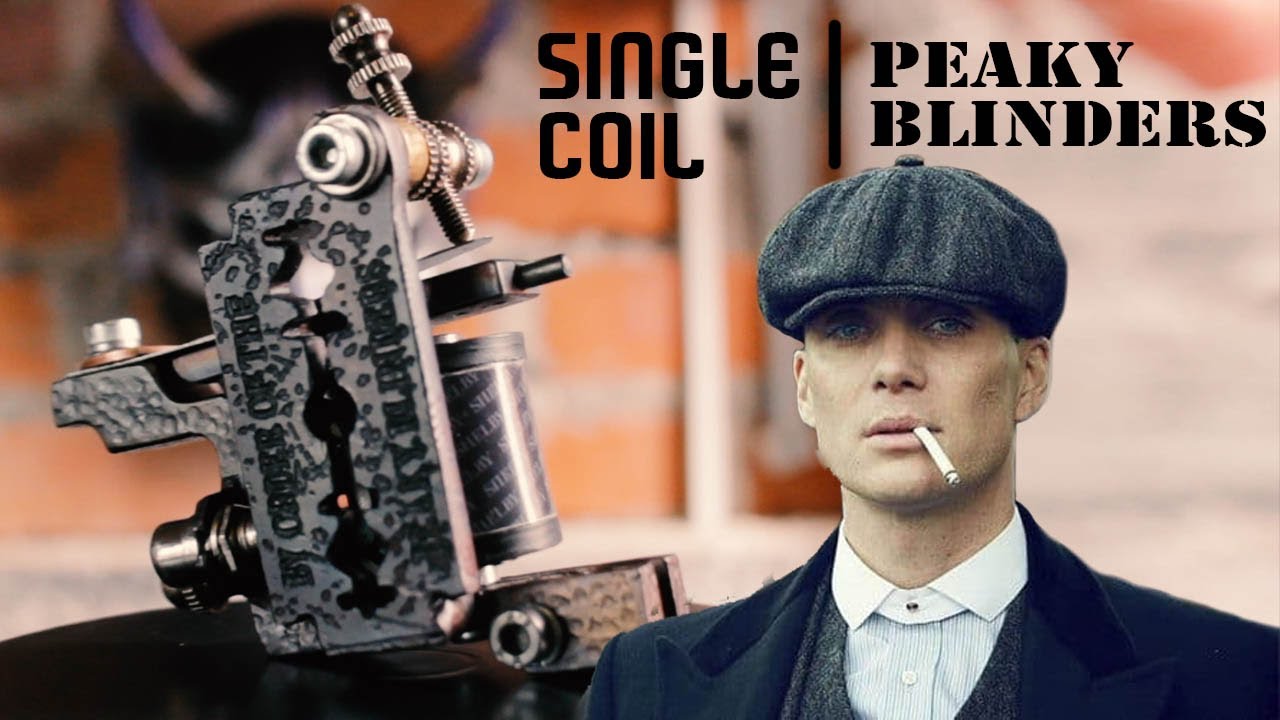 Peaky blinders tattoo machine single coil ⚡⚡⚡tattoo mono bobina.