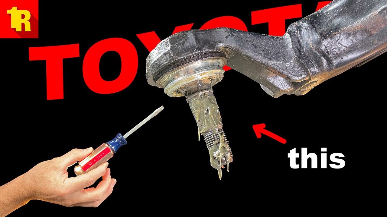 Here's THE FIX For Toyota LOWER BALL JOINTS!!