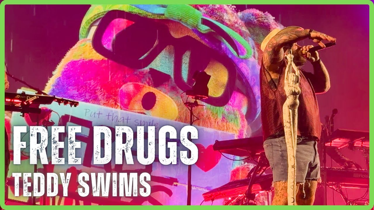 Teddy Swims - Free Drugs (LIVE) in 4K - Vancouver, BC - Doug Mitchell Thunderbird Sports Centre