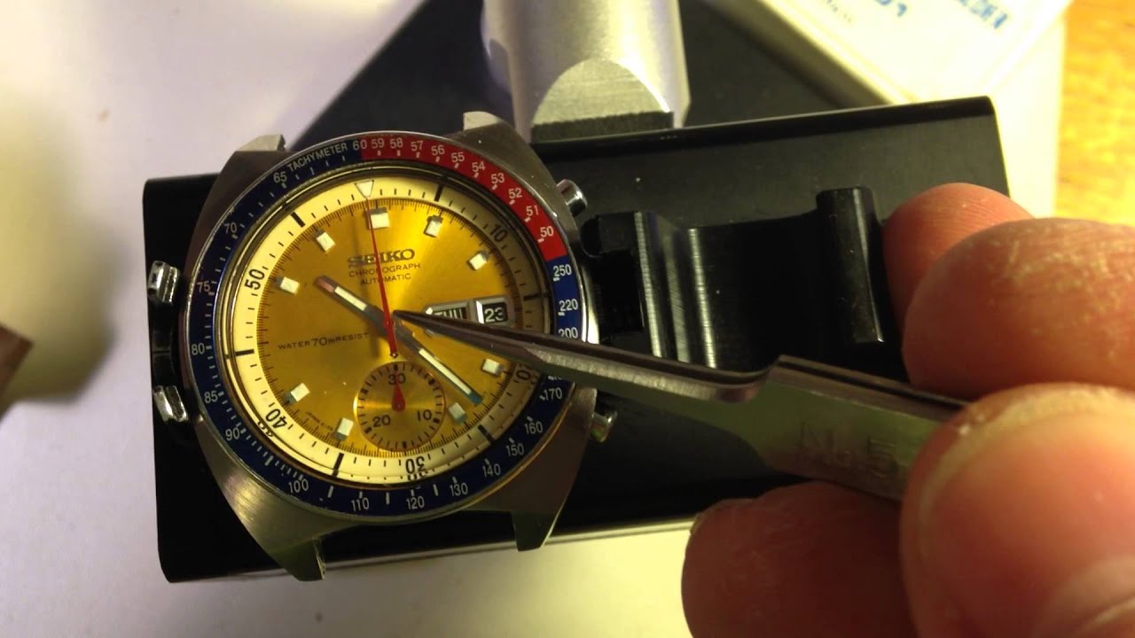 MJ 6139-6002 relumed Seiko hand issue