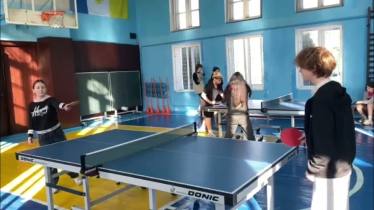 Змагання з настільного тенісу «Пліч-о-пліч всеукраїнські шкільні ліги»