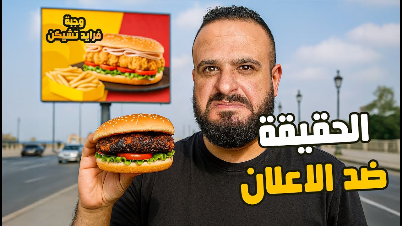 🆚 تحدي الحقيقة ضد الإعلان 😳🔥 هل الإعلانات بتكدب علينا؟ 🤔🍔