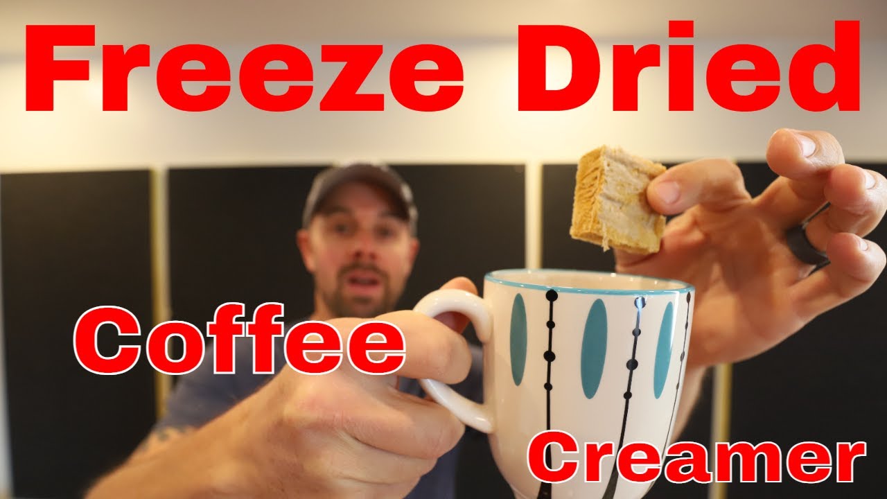 Сублимированные сливки для кофе — сливки со вкусом тыквы и специй #freezedriedcoffee