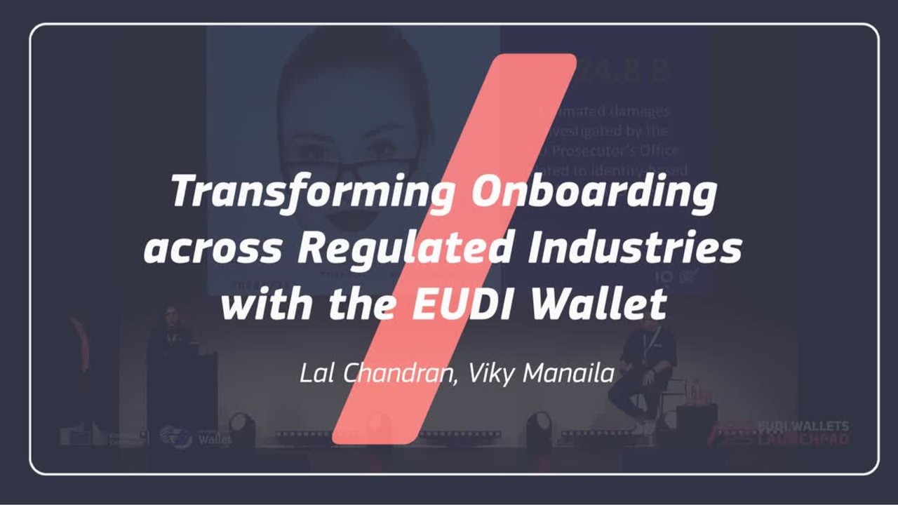 EUDI Wallet Launchpad 2025 Live Presentation: Onboarding with EU Business Wallet | iGrant.io Demo