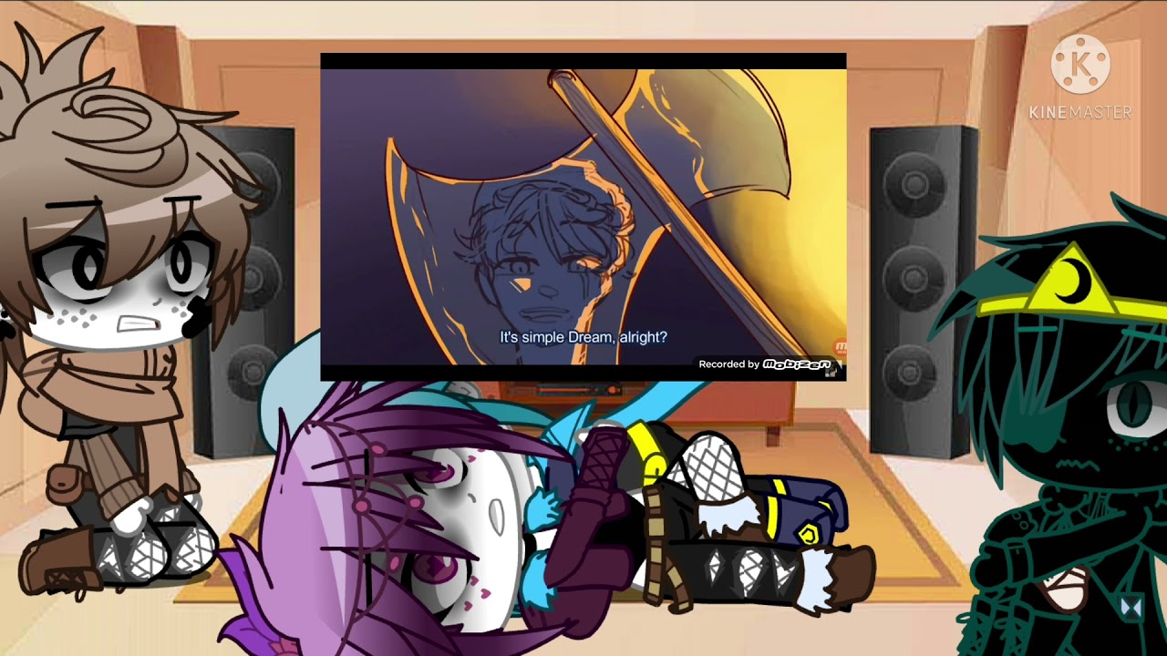 Sans aus react to Dream (4/4) (Dream sans reincarnated as Mcyt Dream au)