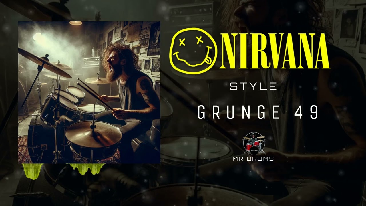 Grunge Drum Track | Nirvana Style | 130 BPM