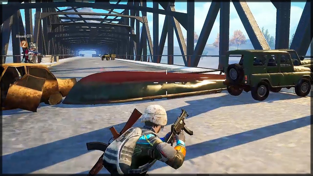 99,9% ИГРОКОВ НЕ ПРОЕДУТ ПО МОСТУ | СДЕЛАЛИ СЕКРЕТНУЮ ЗАСАДУ НА МОСТУ | Pubg Mobile