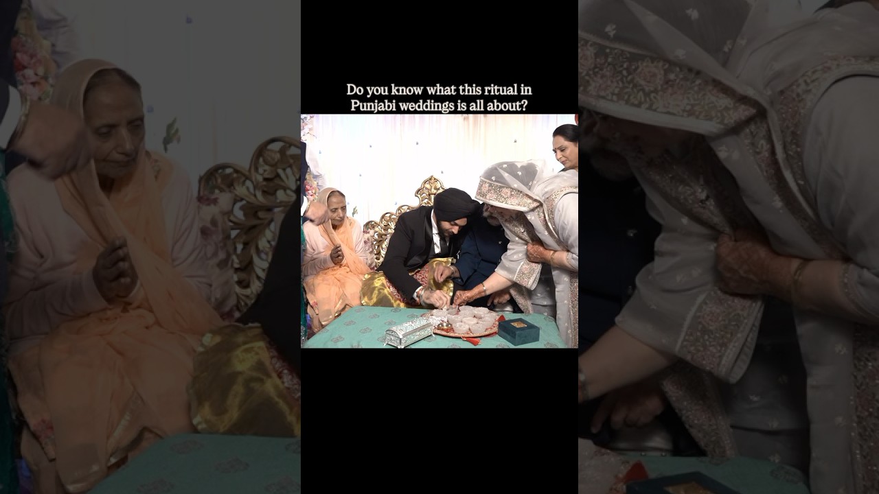 Unique Punjabi wedding rituals 😍 Read Description for significance. Do you have it?