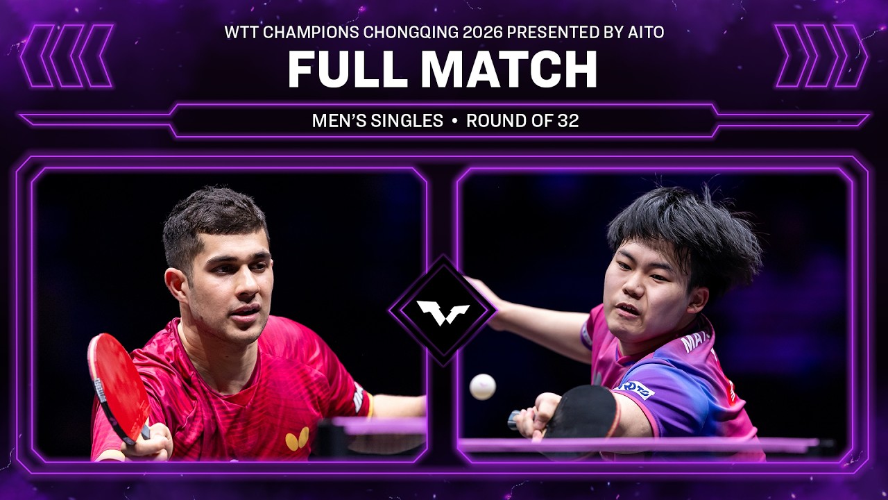 FULL MATCH | Kanak Jha vs Sora Matsushima | MS R32 | #WTTChongqing 2026