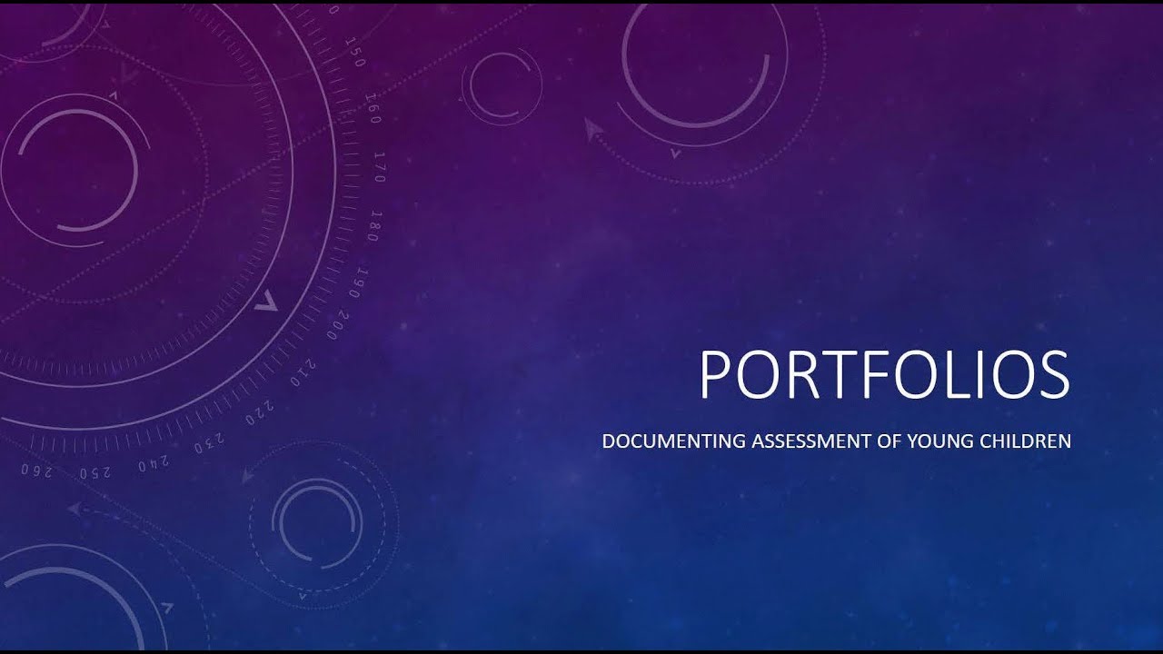 Portfolios for Early Childhood Classrooms