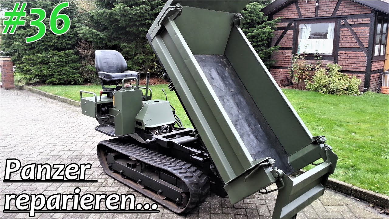 Werkstatt | Panzer reparieren | Dumper | Yanmar C10R | Mr. Moto |