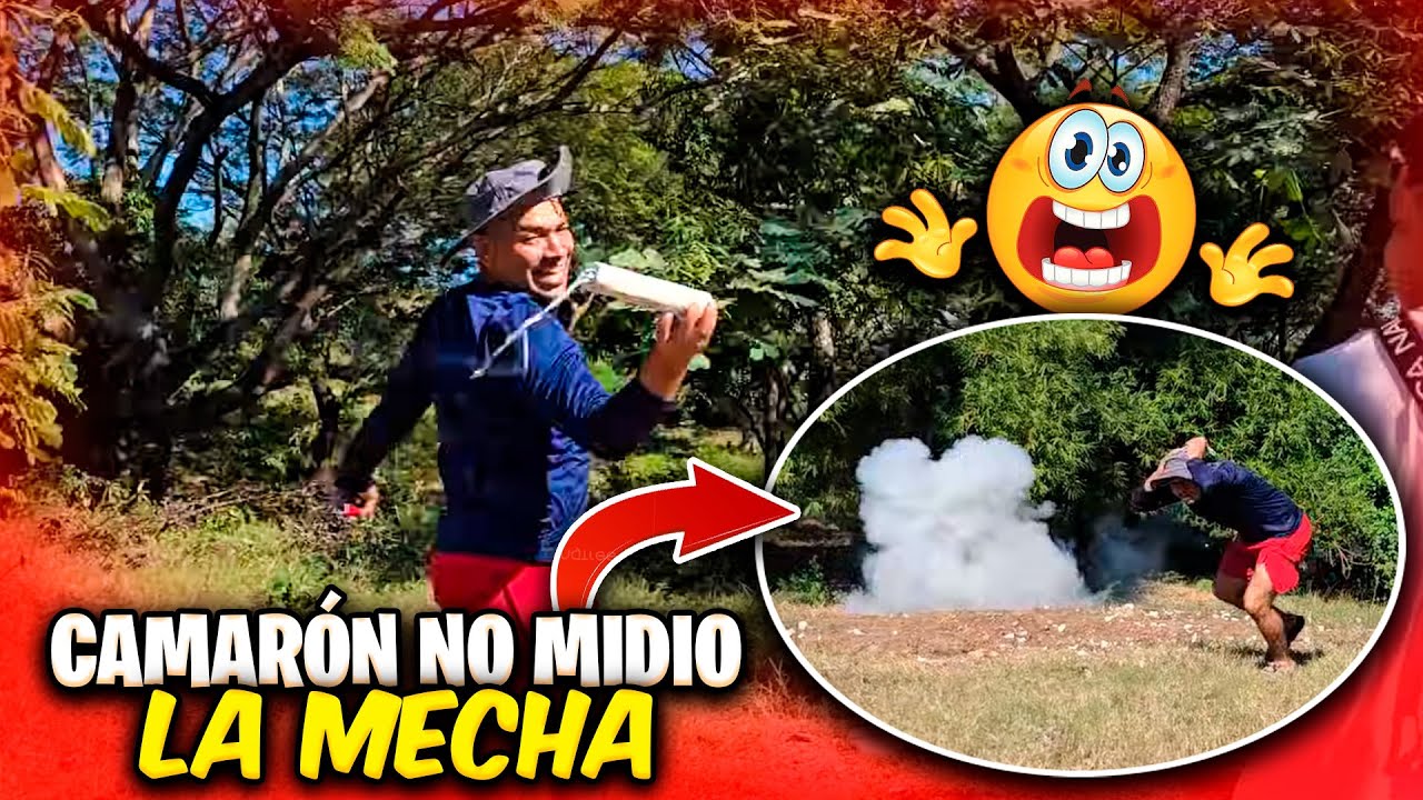 Camarón salió con un mega cuete y casi cae en su propia trampa. Kathy se hizo del susto