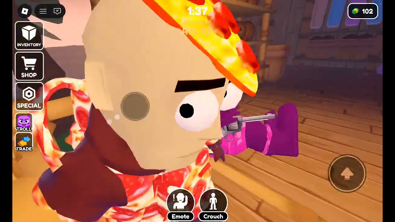 I played moo moo mystery on roblox