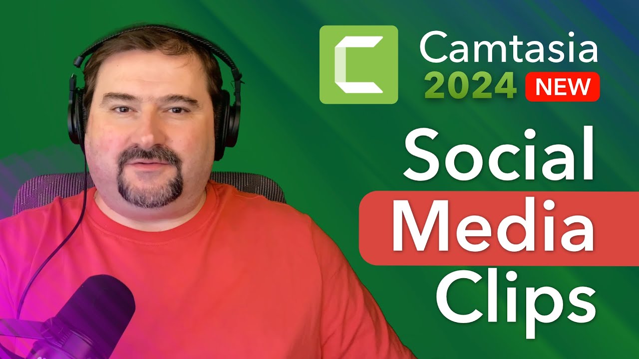 Create Social Media Clips with Camtasia 2024