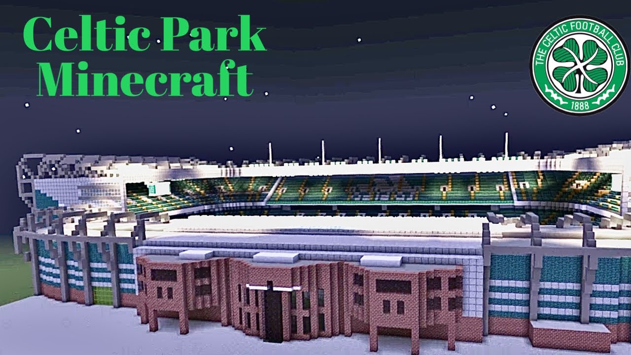 Celtic Park Minecraft half size build