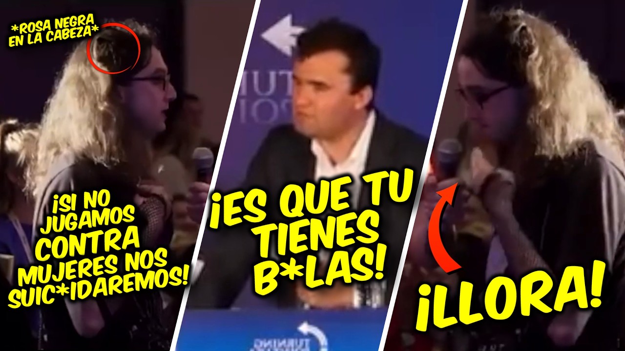 🔥DESTR*ZA A HOMBRE con VESTIDITO por TRANS EN DEPORTES FEMENINOS🔥Charlie Kirk Sub espa&ntilde;ol