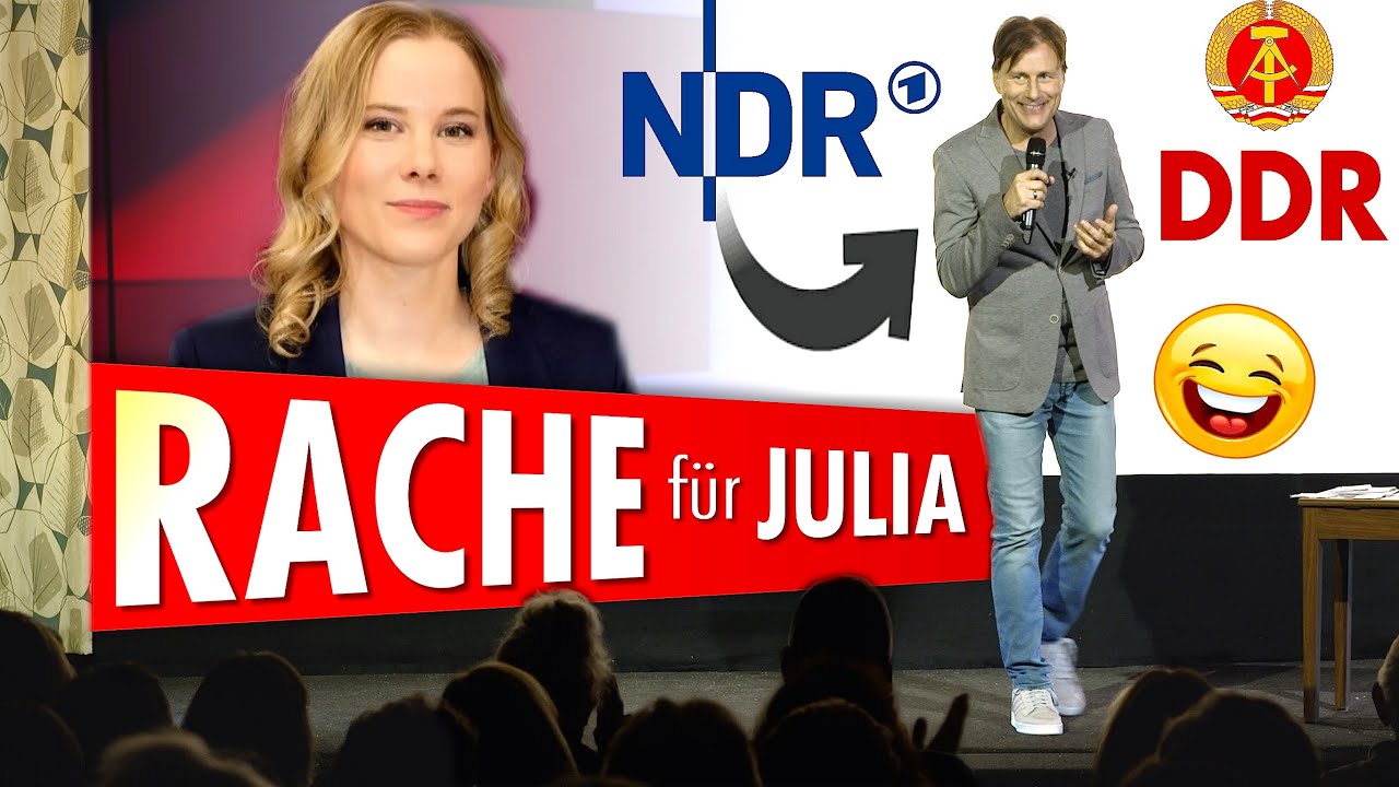 NDR ist DDR: Applaus für die liebenswerte Julia Ruhs!