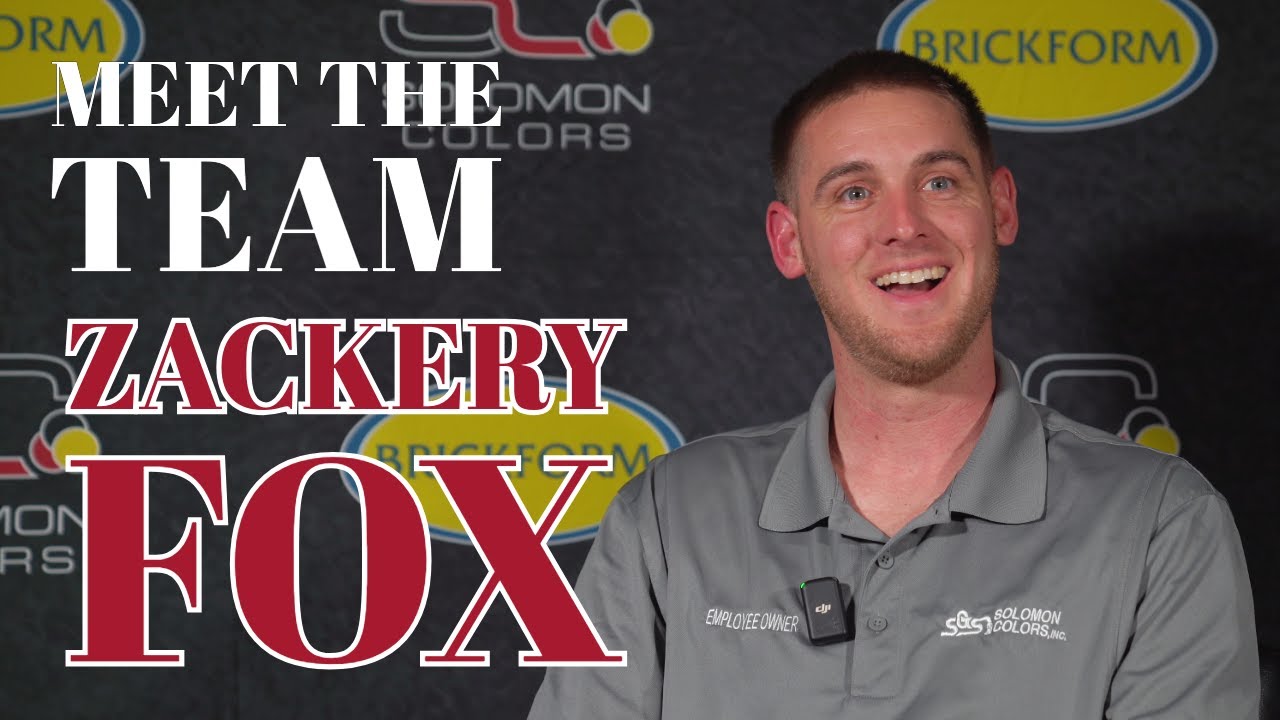 Employee Spotlight | Zackery Fox &ndash; Growing with Solomon Colors