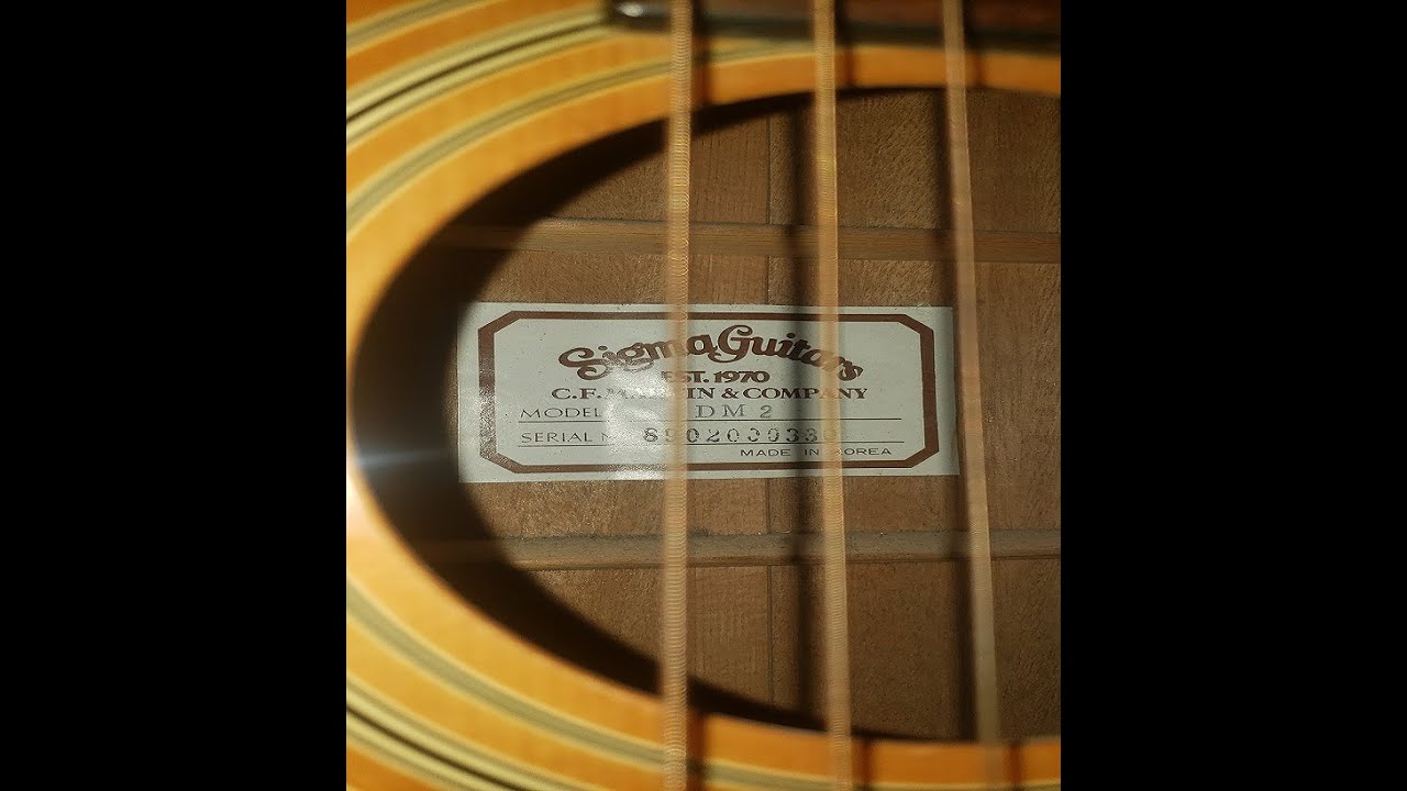 Vintage DM 2 Sigma By MARTIN 4-SALE