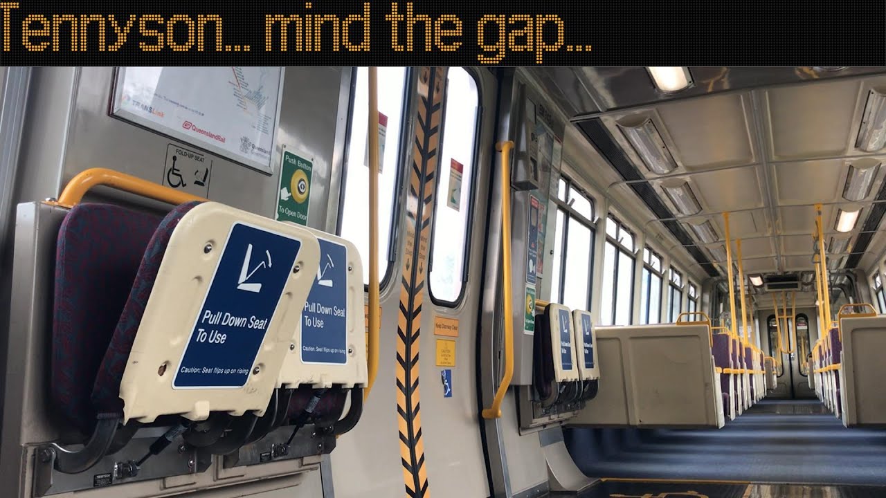 Corinda to Yeerongpilly train - All Stations Visualiser