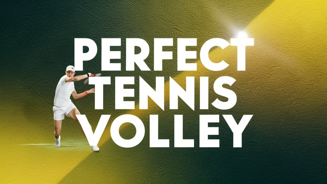 Hit the Perfect Tennis Forehand Volley