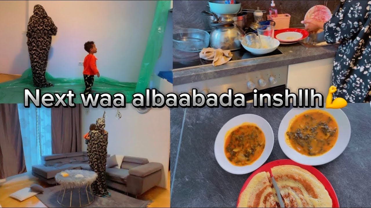 Full daily Routine by@nasriinofficial ogu danbeen waa dhameeyay qolkii ilmaha💪💪