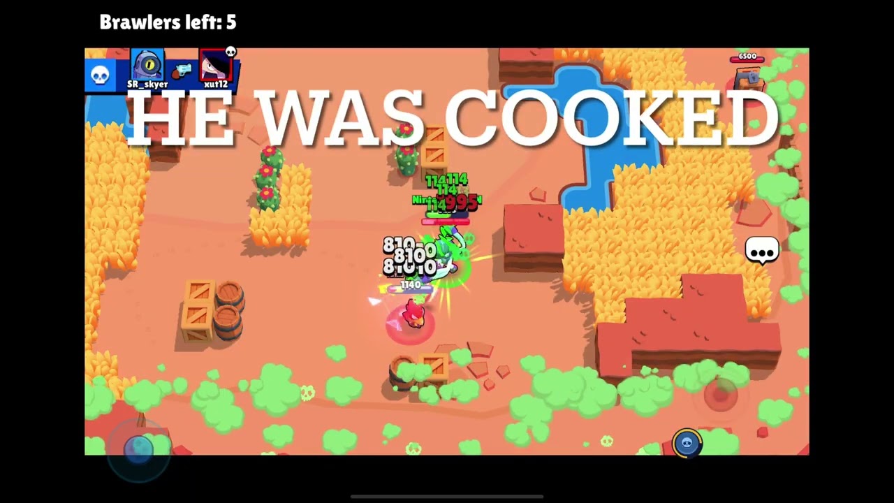 Wining in brawl stars but cant move.. this was a pain