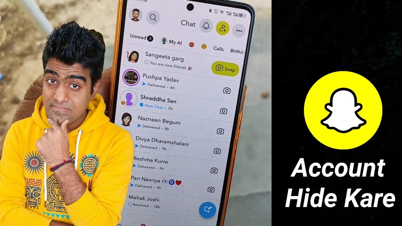 How To Hide Your Snapchat Account | How To Hide Snapchat ID | Hide Snapchat Account