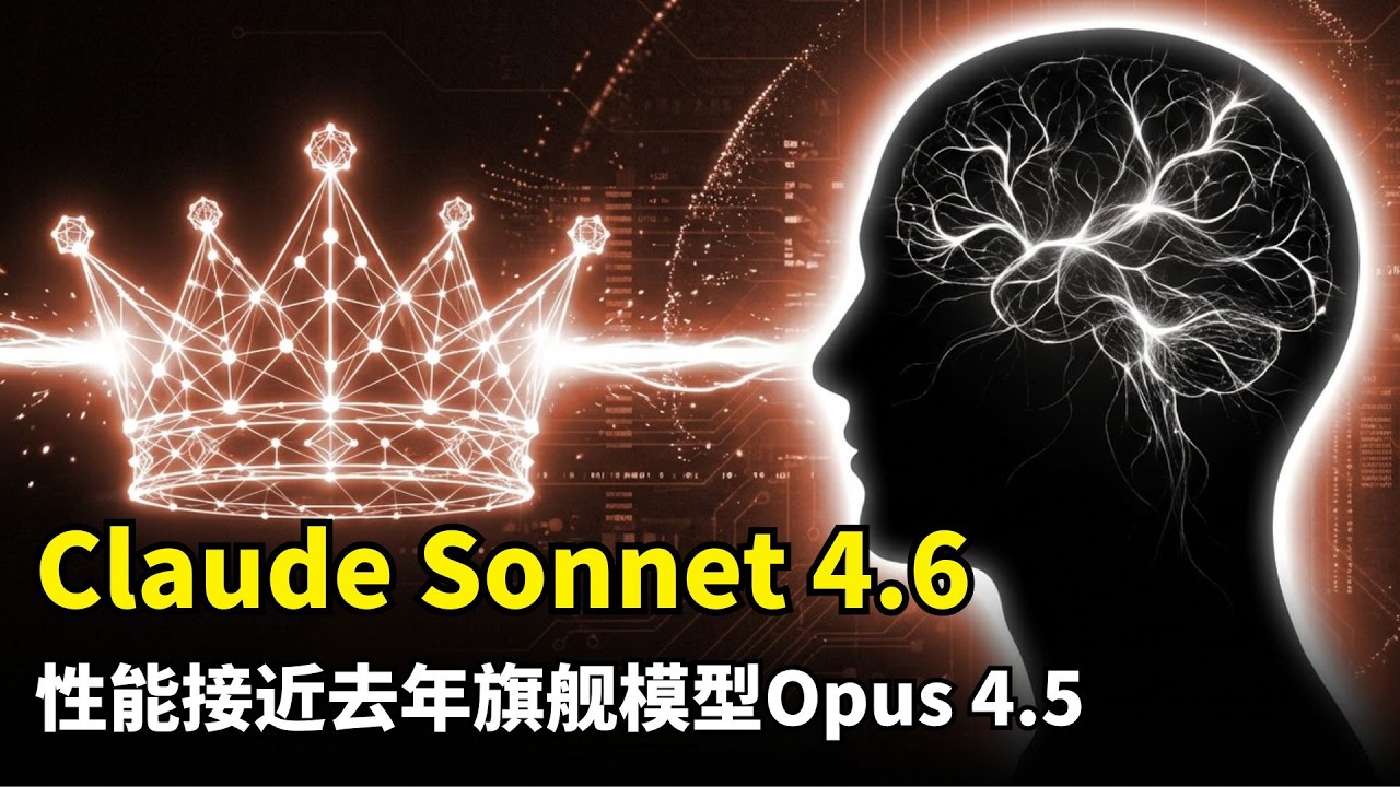 【人工智能】Claude Sonnet 4.6发布 | 计算机操作能力 | 1M上下文压缩 | 智能体规划 | 全能型助手 | Excel插件 | 极致性价比 | 自动办公Agent