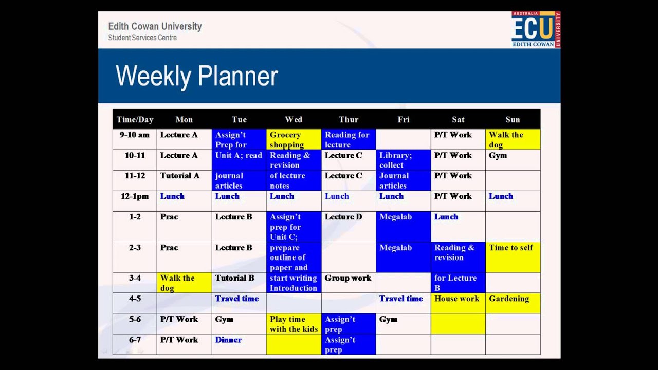 Balancing Life & Uni  - Orientation