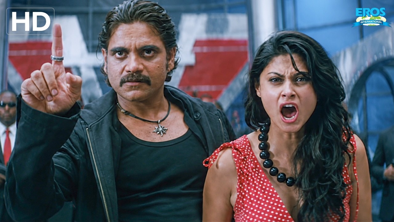 Nagarjuna Stylish Action Scene | Don No.1 Best Fight | Anushka ShettyRaghava Lawrence | Movie Scene