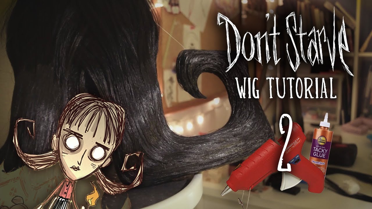Cosplay Tutorial: How to Make a Gravity-Defying Wig | Willow from Don't Starve | pt2