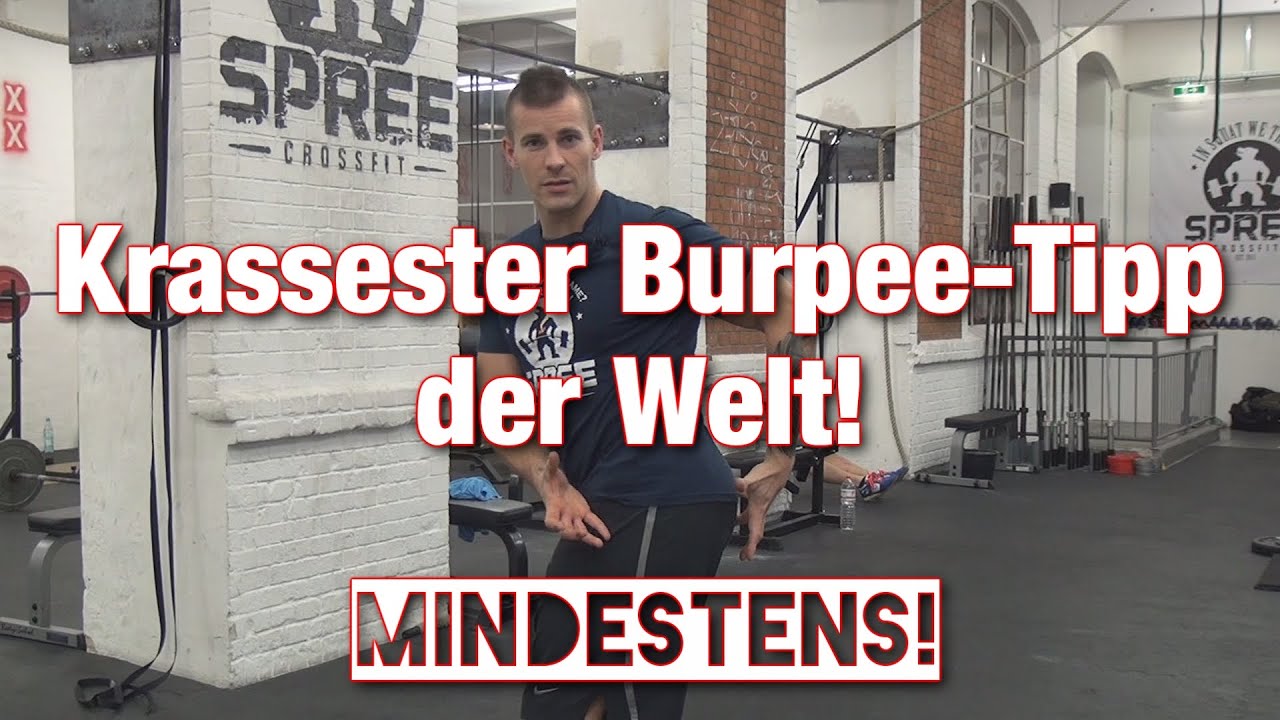 Weltbester Burpee-Tipp des Universums der Welt!