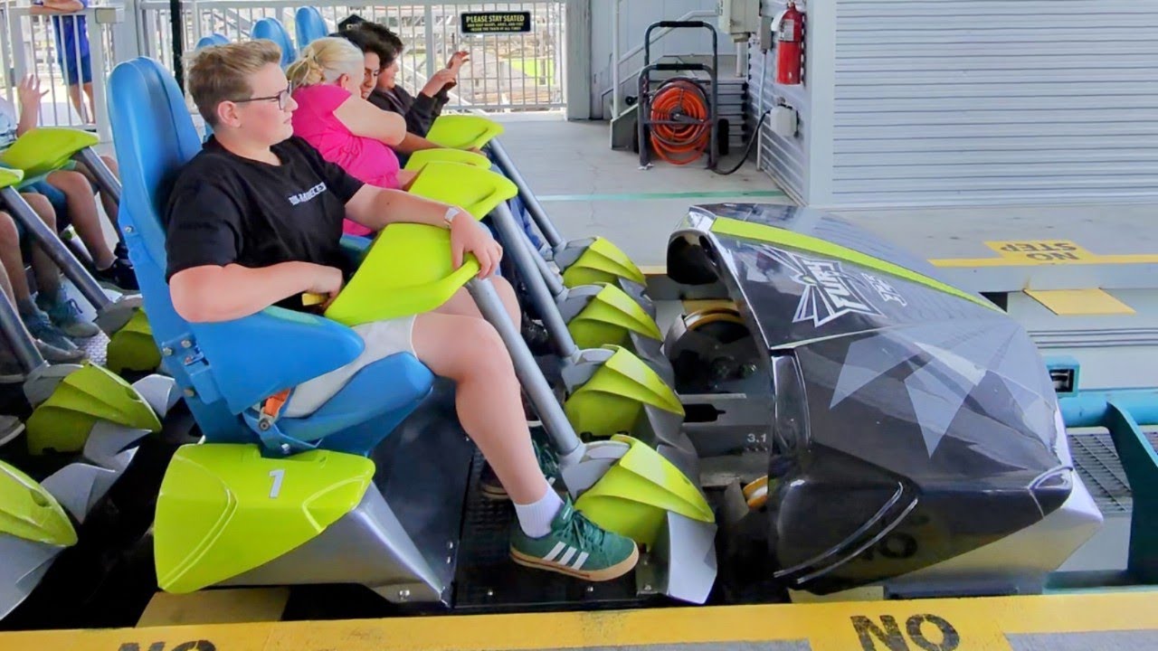 Fury 325 Roller Coaster Front Row POV | Carowinds