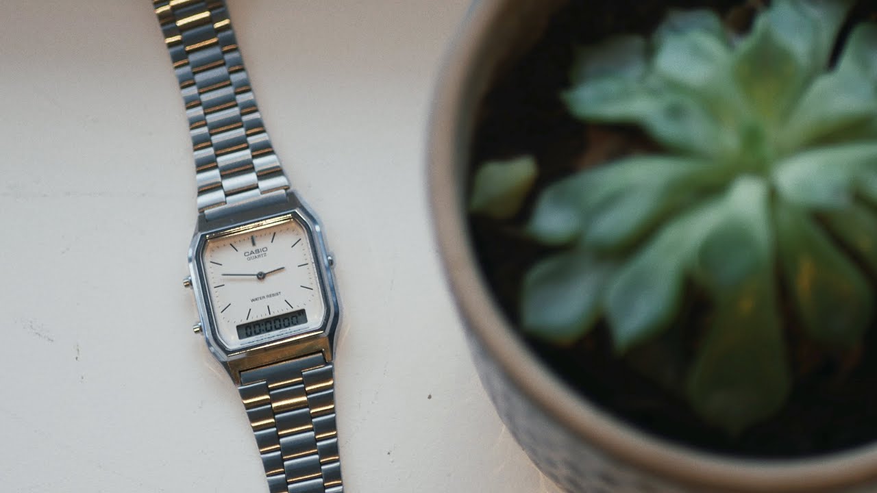 Обзор часов Casio AQ-230 в винтажном стиле