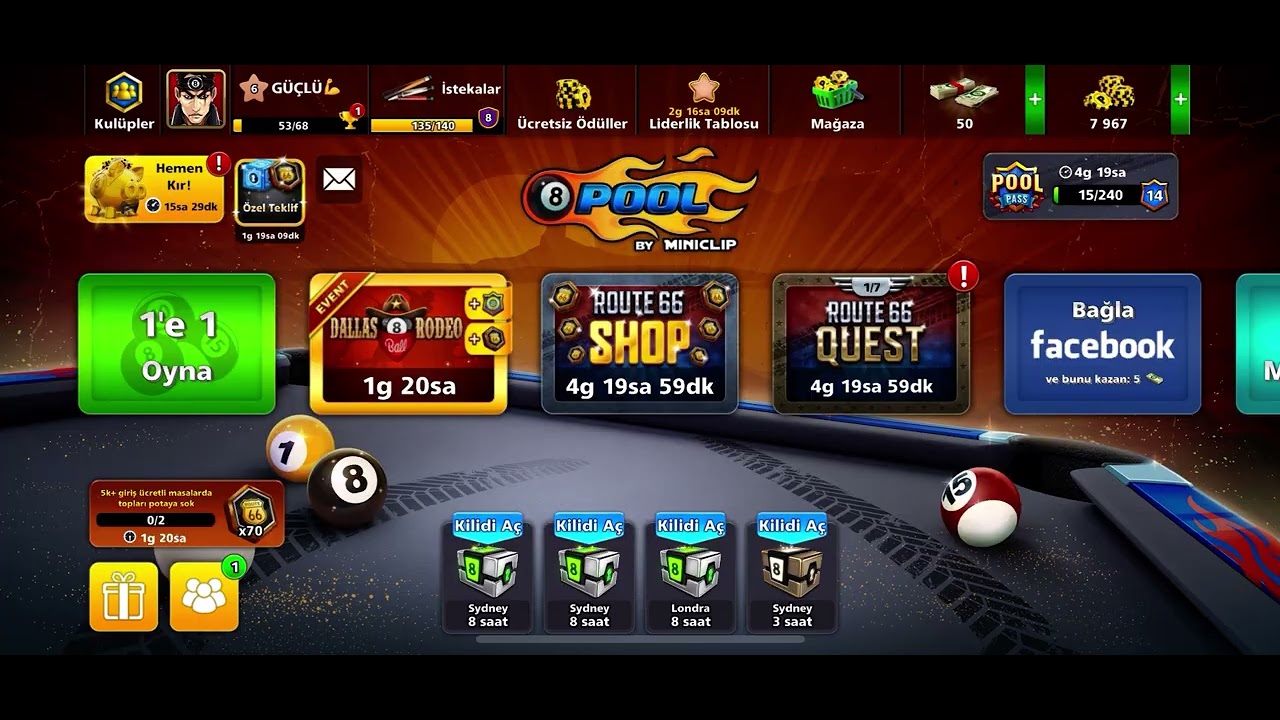 Bilardo videosu bu oyunu bilenler Yorumlarda görüşelim ￼