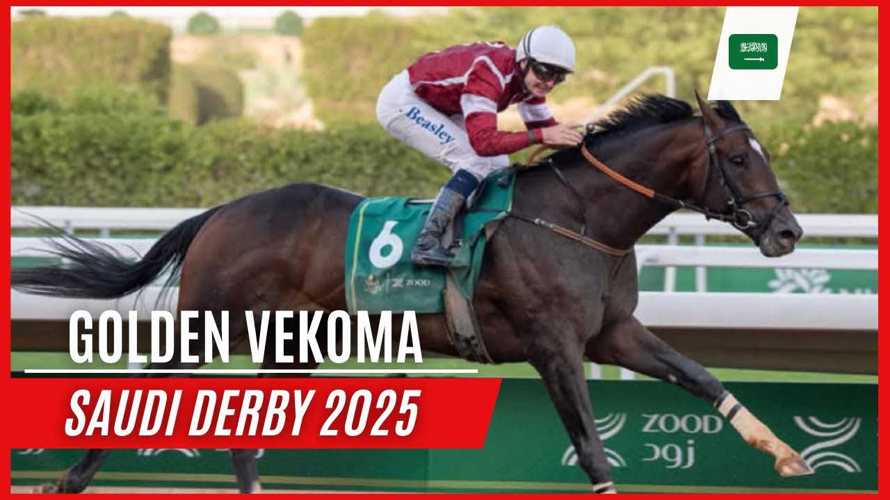 GOLDEN VEKOMA wins the G3 Saudi Derby