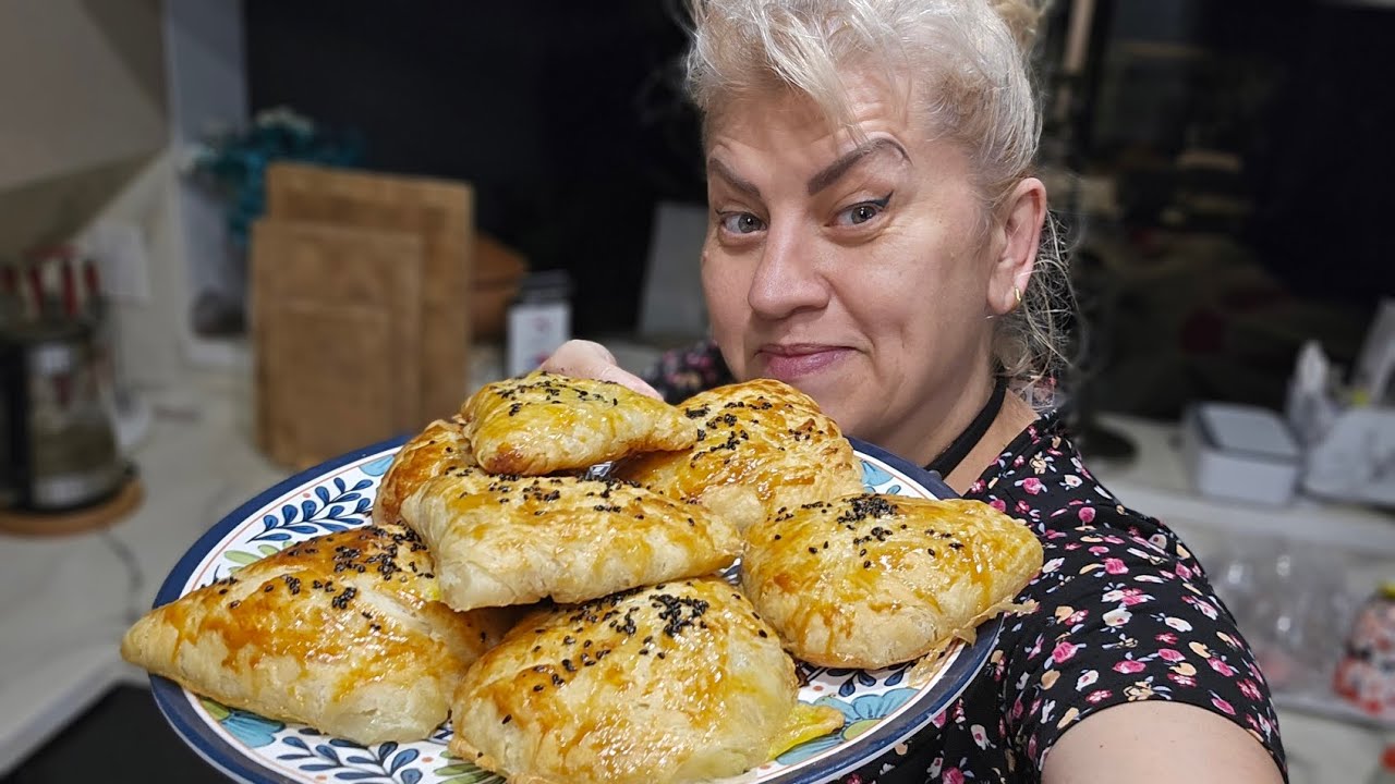 Самса  слоёная  побеждена 