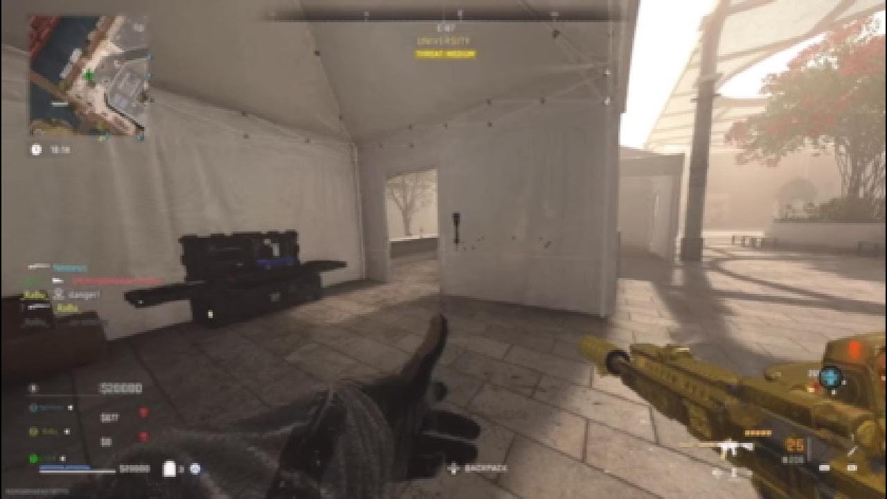 DMZ with 10 perks & an underbarrel glitcher kill