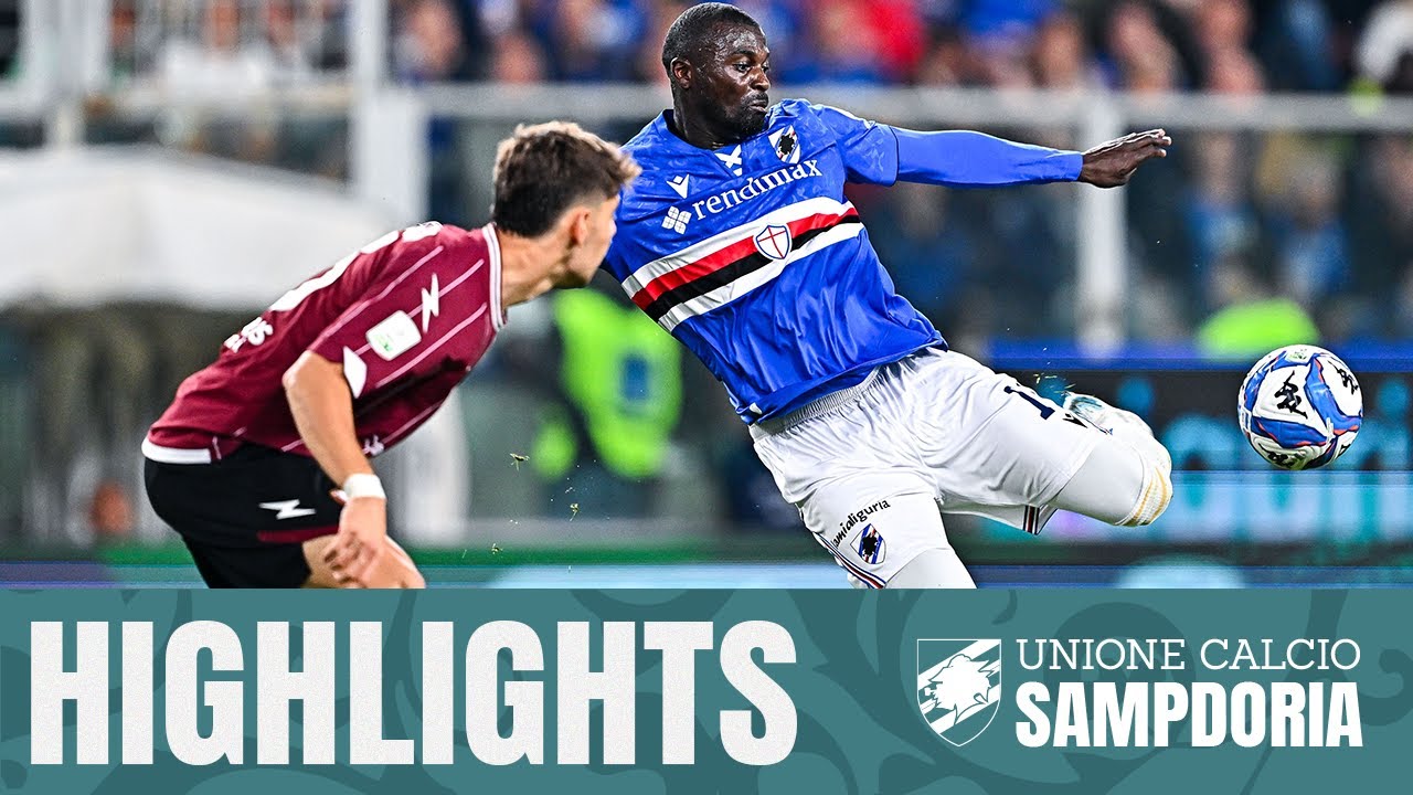 Highlights: Sampdoria-Salernitana 1-0